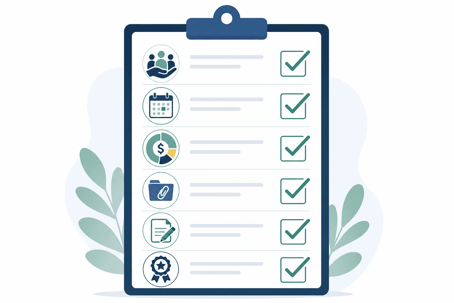 Grant NOFO requirements checklist for nonprofit application planning
