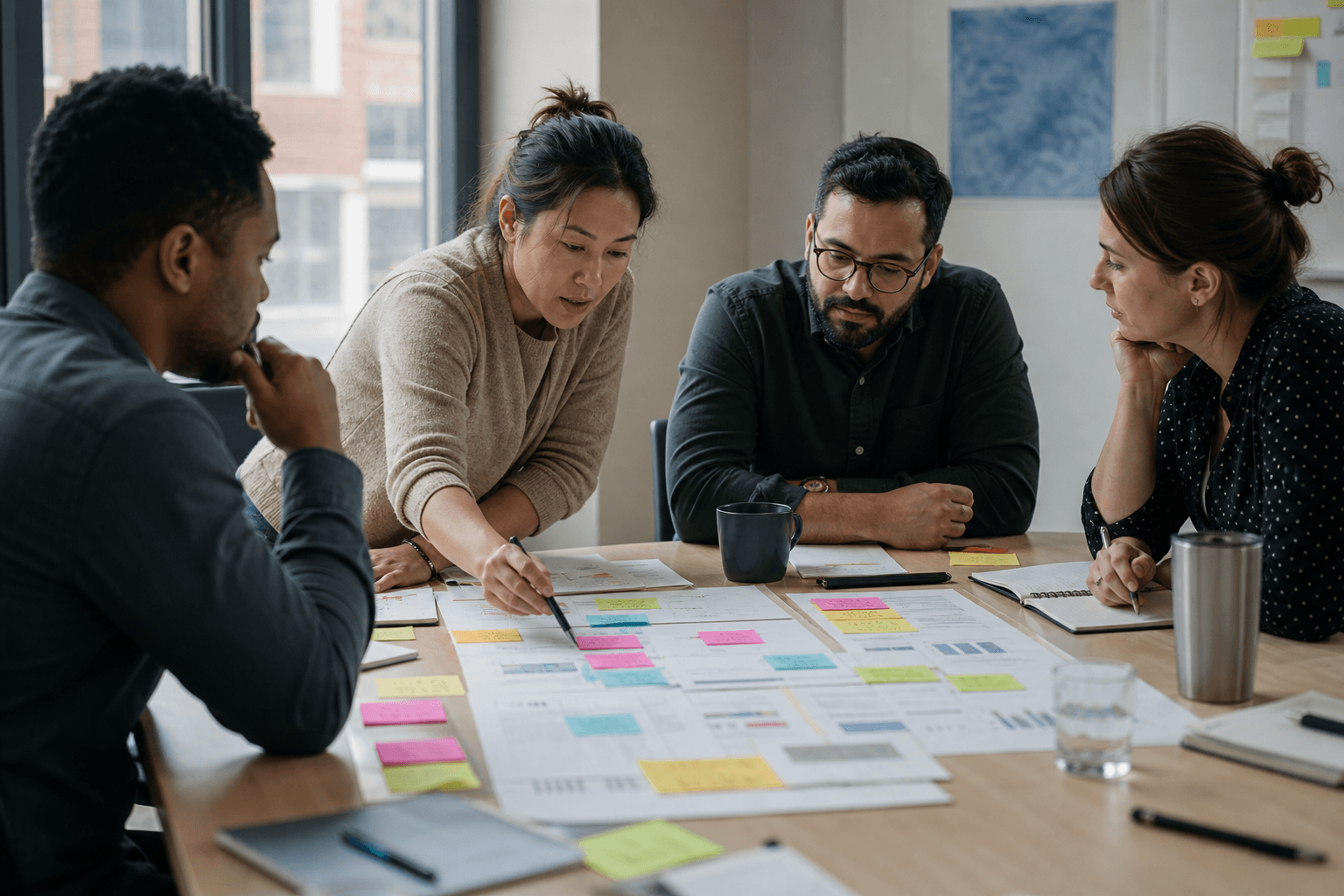 Grant proposal sections mapped from funder priorities to nonprofit outcomes