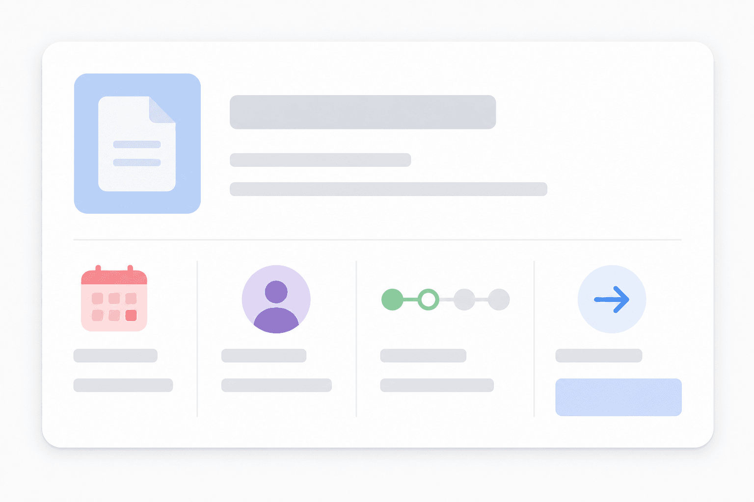 Grant card with deadline, owner, stage, and next action