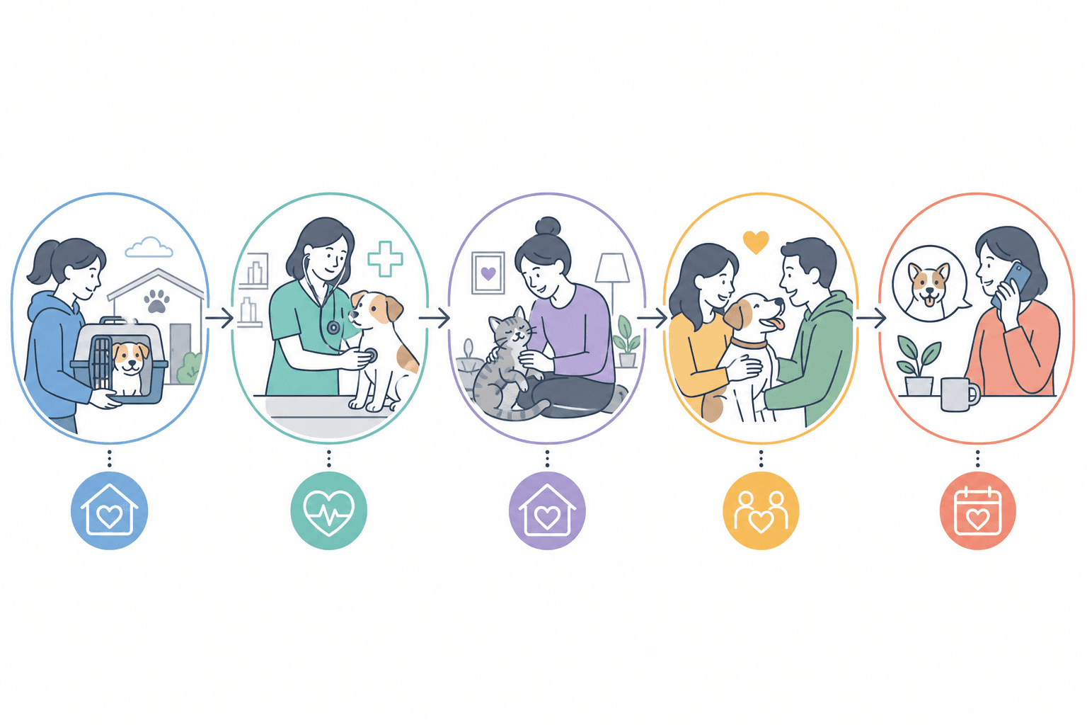 Flow from shelter intake through foster care to adoption outcome