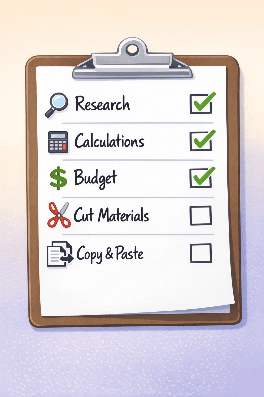 Checklist of editing steps for sharpening a nonprofit executive summary